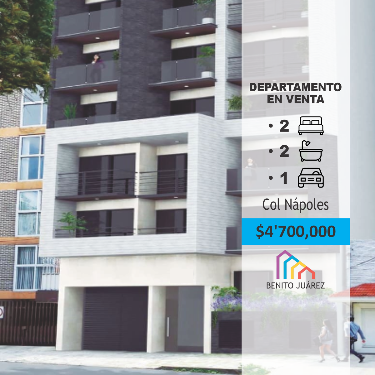 Venta Departamento Desarrollo Augusto Rodin