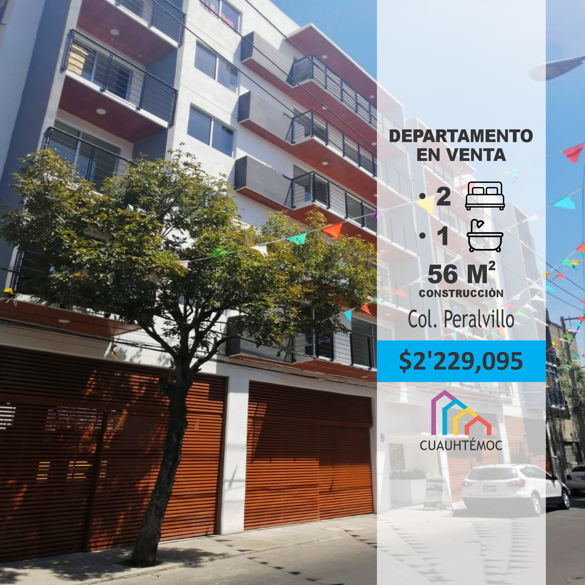 Venta Departamento Desarrollo Felipe Villanueva, Peralvillo