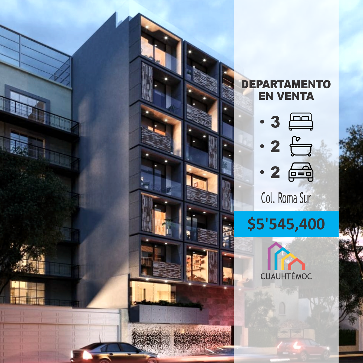 Venta Departamento Desarrollo Medellín 360, Roma Sur