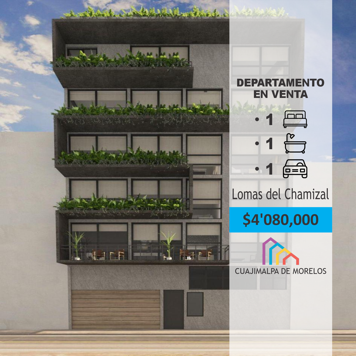 Venta Departamento Desarrollo Quo Armada, Lomas Chamizal