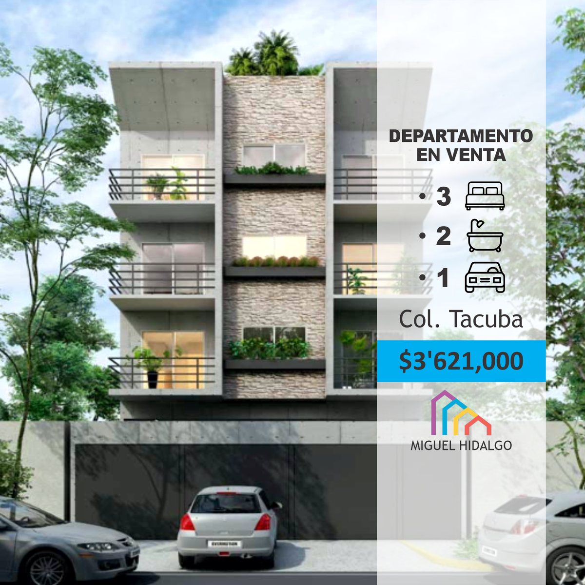 Venta Departamentos Desarrollo Golfo de México, Tacuba