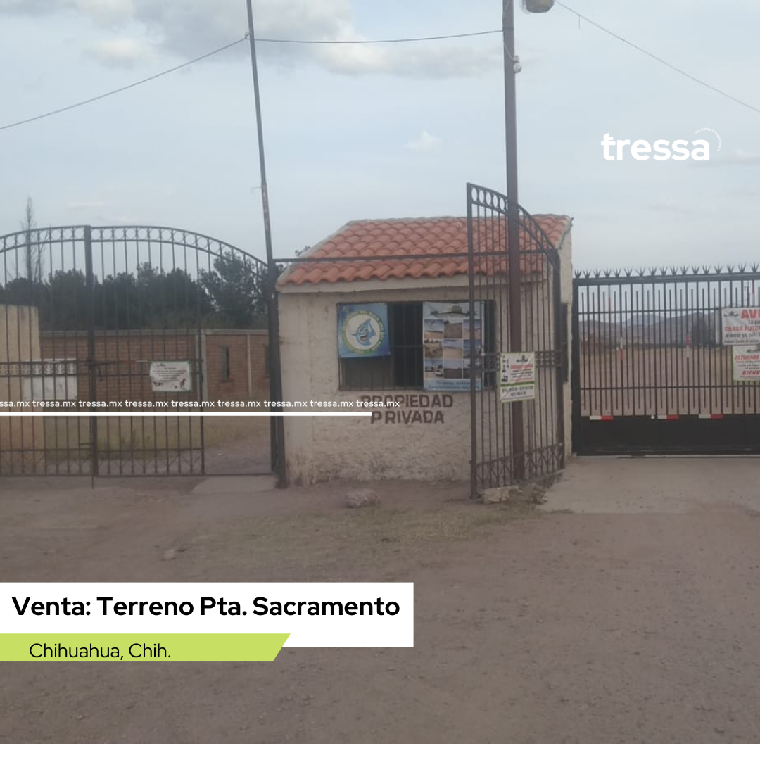 Venta Terreno Puertas de Sacramento LUILOP TGA