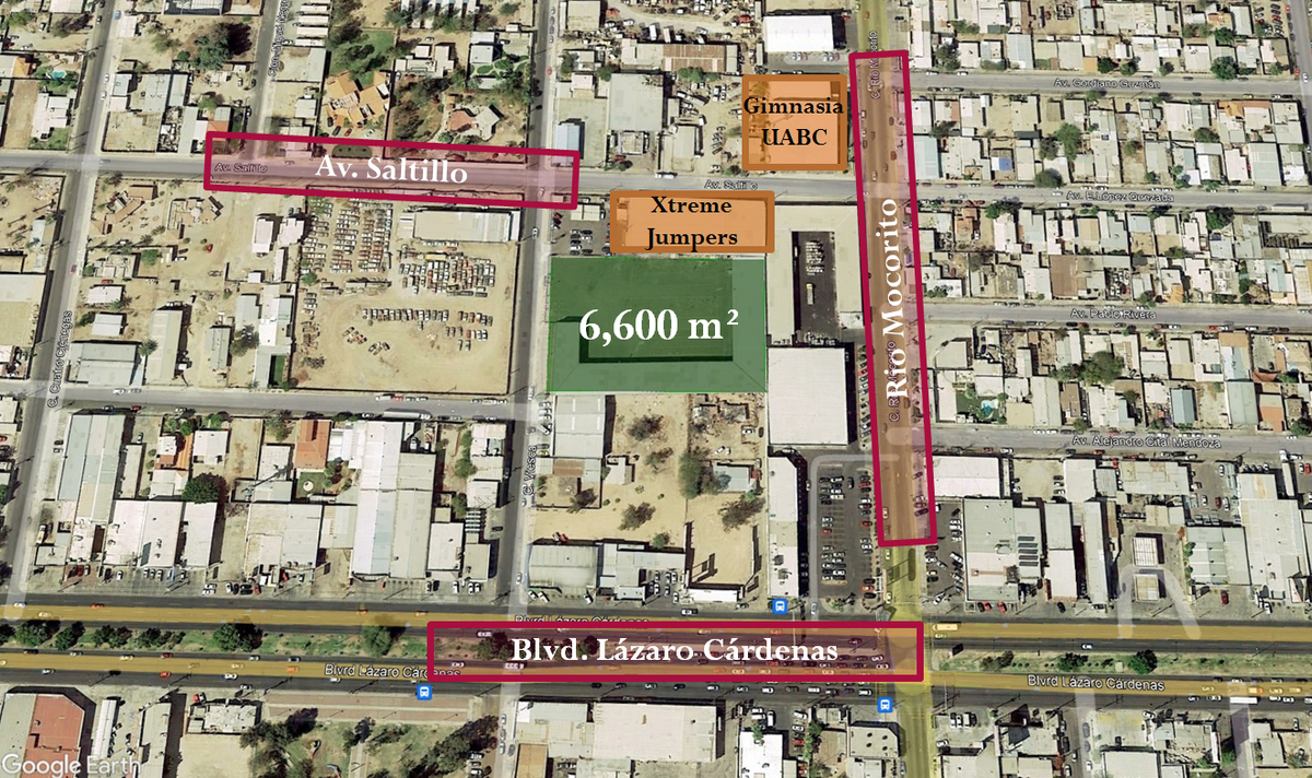 Zona Comercial Sobre Area de Vialidades Principales